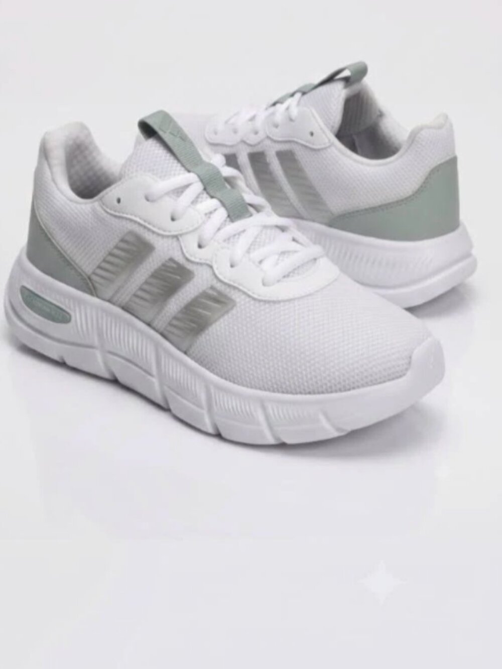 NWT Adidas Women's Cloudfoam Flex Sneakers - Picture 1 of 5